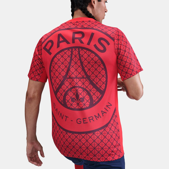 Nike Men's Paris Saint-Germain Academy Pro Home Pre-Match Football Top Red image number 4