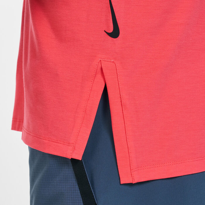 Nike Men's Dri-FIT T-Shirt Pink Nike Men's Dri-FIT T-Shirt Pink image number 3