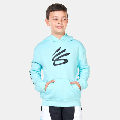 Under Armour Kids' Curry Splash Hoodie (Older Kids) Blue Under Armour Kids' Curry Splash Hoodie (Older Kids) Blue
