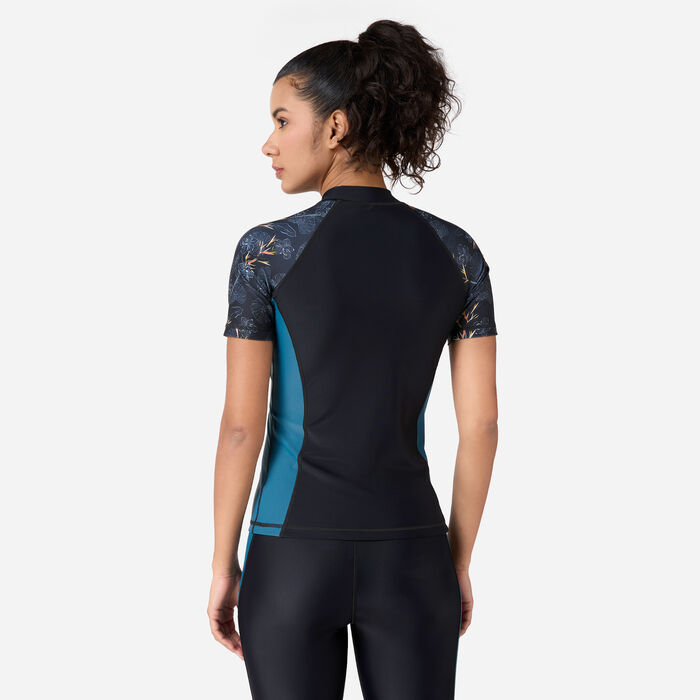 COEGA Women's Swimming Rashguard Black COEGA Women's Swimming Rashguard Black image number 1