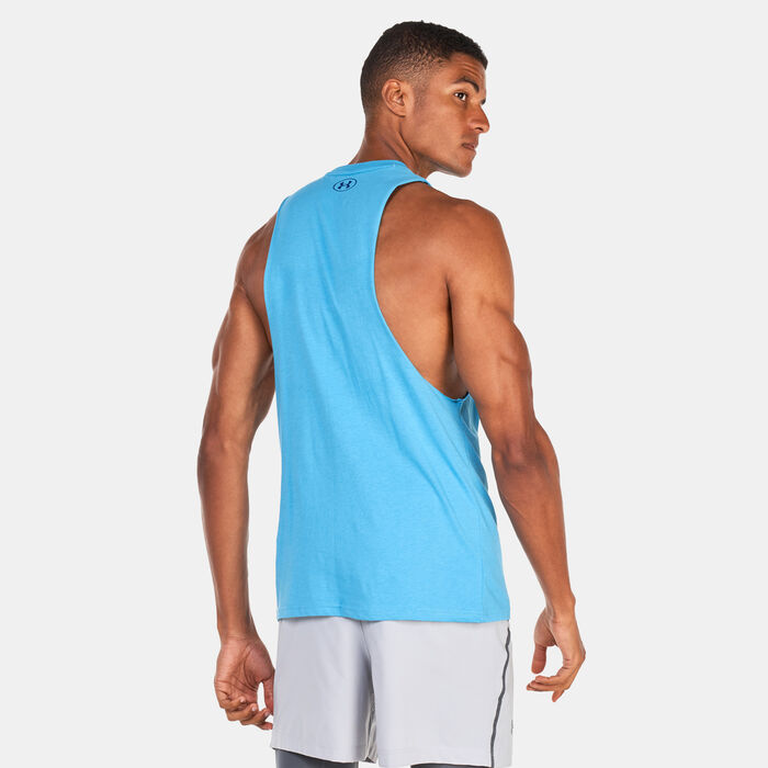 Under Armour Men's Project Rock Brahma Bull Tank Top Blue Under Armour Men's Project Rock Brahma Bull Tank Top Blue image number 1
