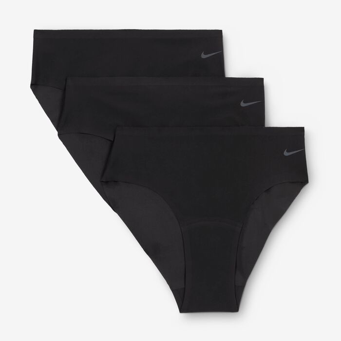 Nike Kids' Period Leak Protection Briefs (3 Pack) Black Nike Kids' Period Leak Protection Briefs (3 Pack) Black image number 0