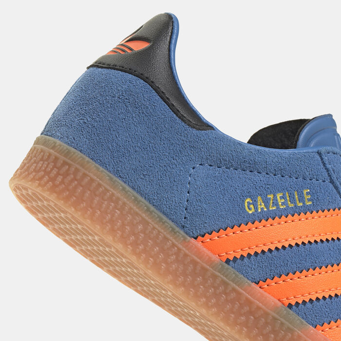 adidas Originals Kids' Gazelle Shoes Blue adidas Originals Kids' Gazelle Shoes Blue image number 4