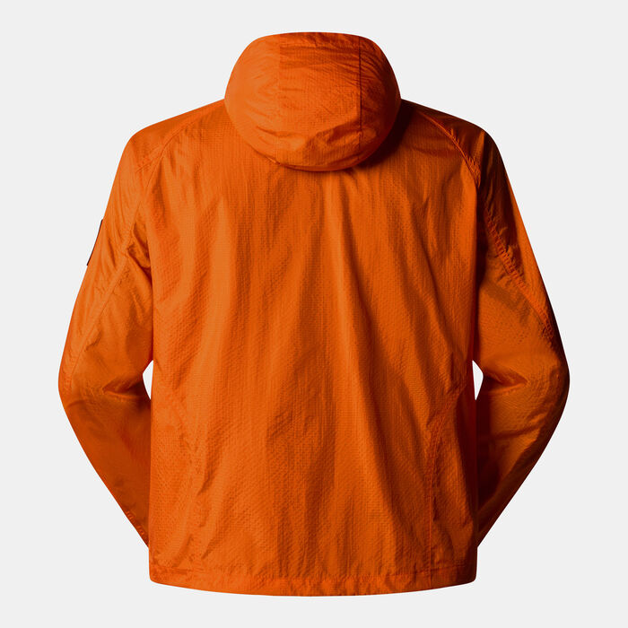 The North Face Men's x Yinka Ilori Windbreaker Jacket Orange The North Face Men's x Yinka Ilori Windbreaker Jacket Orange image number 1