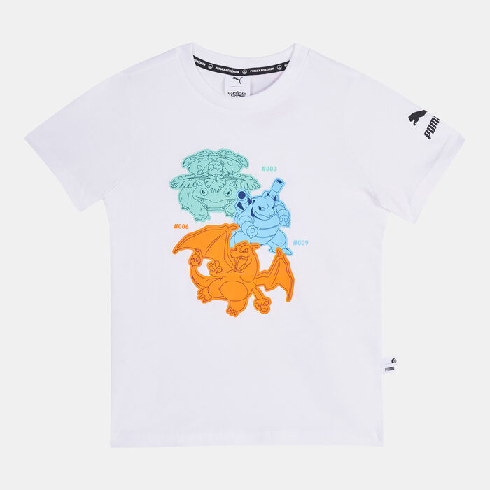 PUMA Kids' POKÉMON T-Shirt yellow PUMA Kids' POKÉMON T-Shirt yellow image number 0