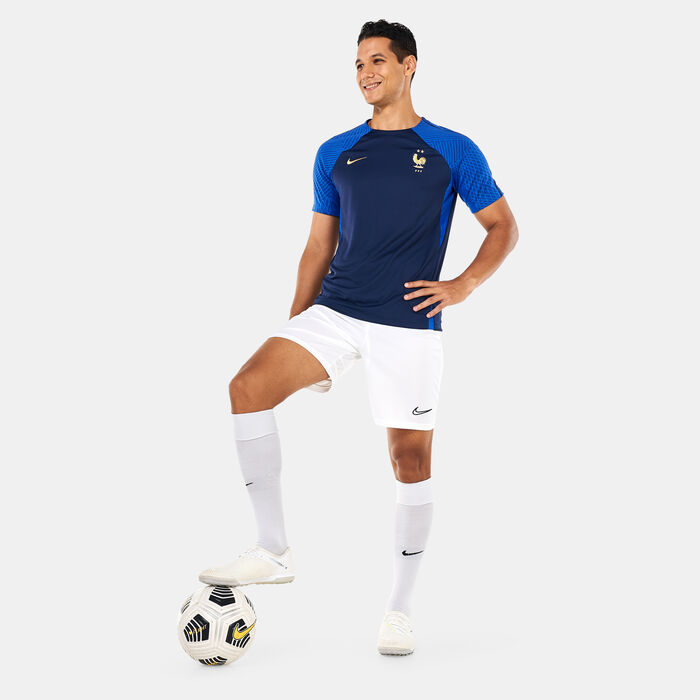 Nike Men's Dri-FIT France Strike Training Top Blue Nike Men's Dri-FIT France Strike Training Top Blue image number 2