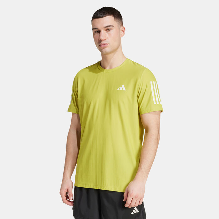 adidas Men's Own the Run T-Shirt Green adidas Men's Own the Run T-Shirt Green image number 0