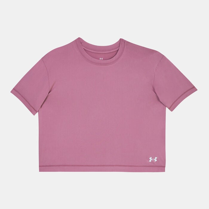 Under Armour Kids' UA Motion T-Shirt Pink Under Armour Kids' UA Motion T-Shirt Pink image number 0