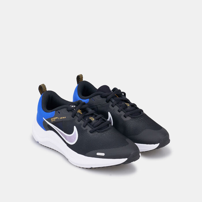 Nike Kids' Downshifter 12 Road Running Shoe (Older Kids) Black image number 1