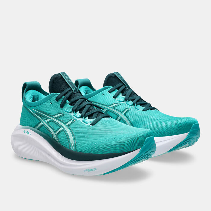 ASICS Men's GEL-NIMBUS 27 Running Shoes Blue ASICS Men's GEL-NIMBUS 27 Running Shoes Blue image number 1