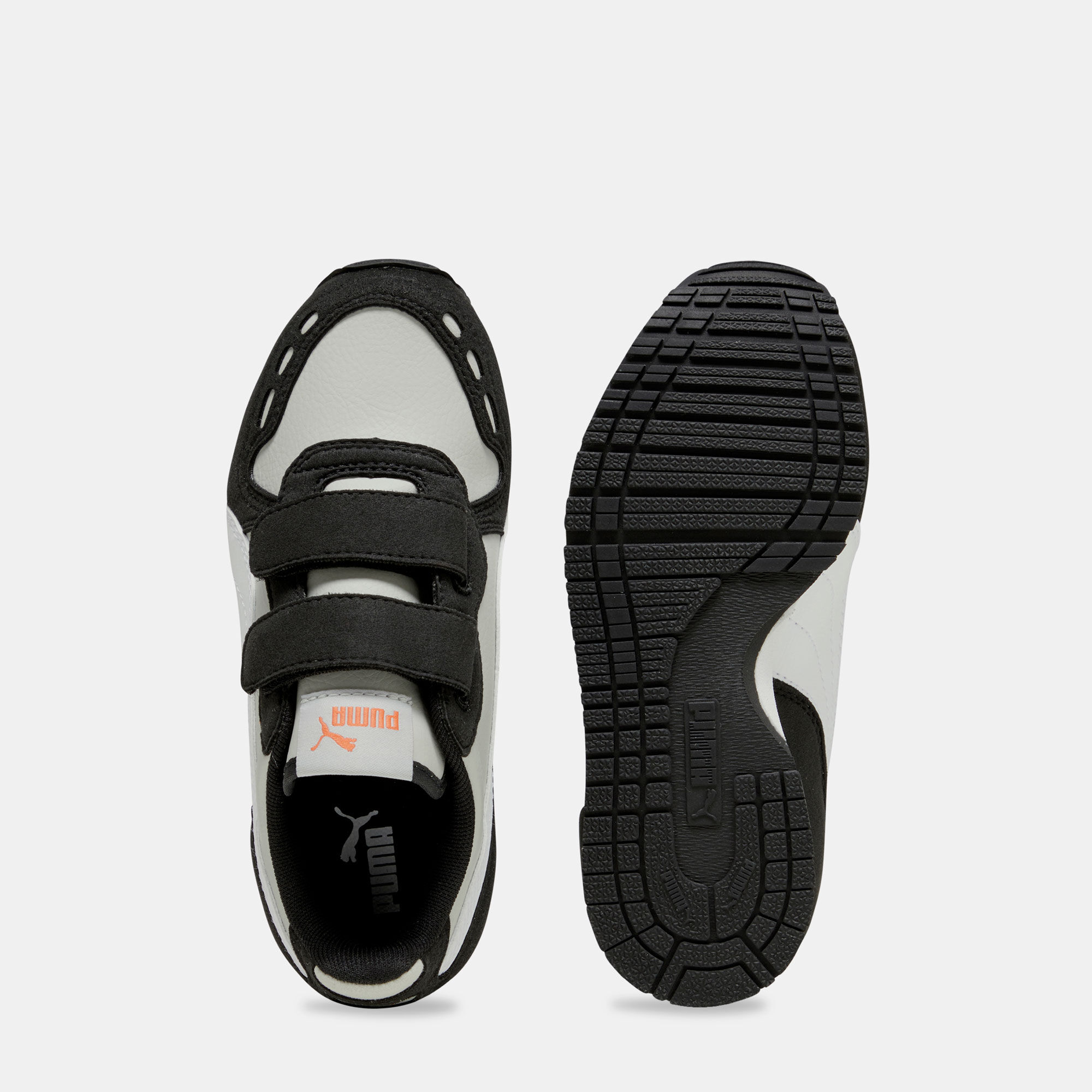 Kids Cabana Racer SL 20 Velcro Shoes Grey PUMA in KSA SSS