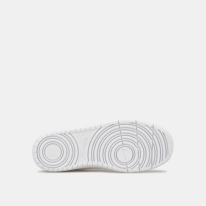 Nike Kids' Court Borough Low Recraft Shoes White Nike Kids' Court Borough Low Recraft Shoes White image number 3