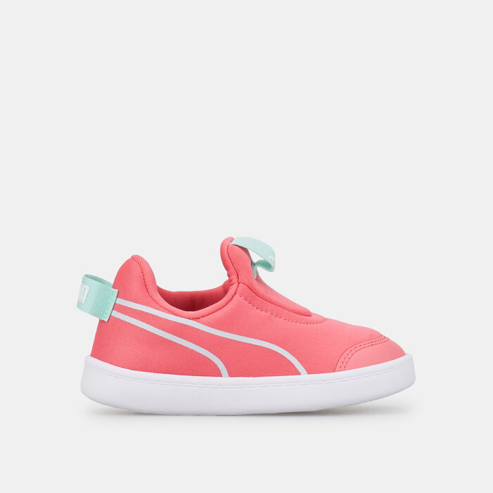 PUMA Kids' Courtflex V2 Slip-On Shoe (Baby and Toddler) Red PUMA Kids' Courtflex V2 Slip-On Shoe (Baby and Toddler) Red image number 0