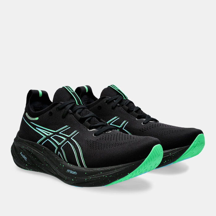 ASICS Men's GEL-NIMBUS 26 Running Shoes Black ASICS Men's GEL-NIMBUS 26 Running Shoes Black image number 2