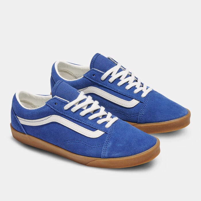 Vans Old Skool Lowpro Unisex Shoes Blue Vans Old Skool Lowpro Unisex Shoes Blue image number 1