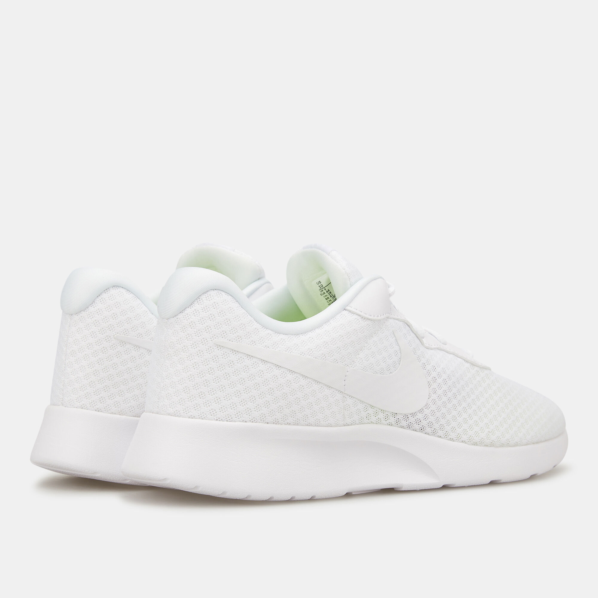 Nike tanjun all white on sale mens
