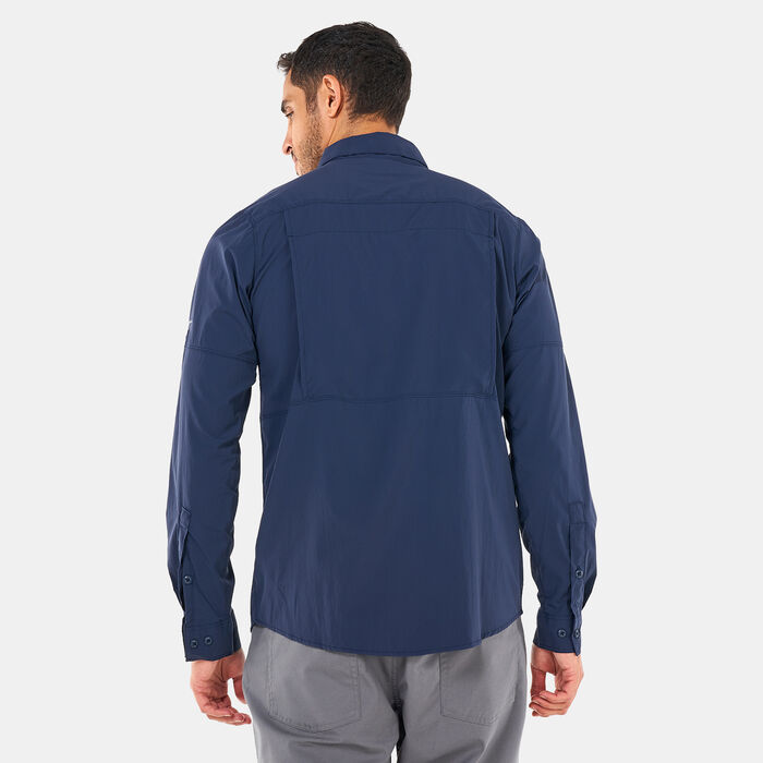 Columbia Men's Newton Ridge™ II Long Sleeve Shirt Blue Columbia Men's Newton Ridge™ II Long Sleeve Shirt Blue image number 1