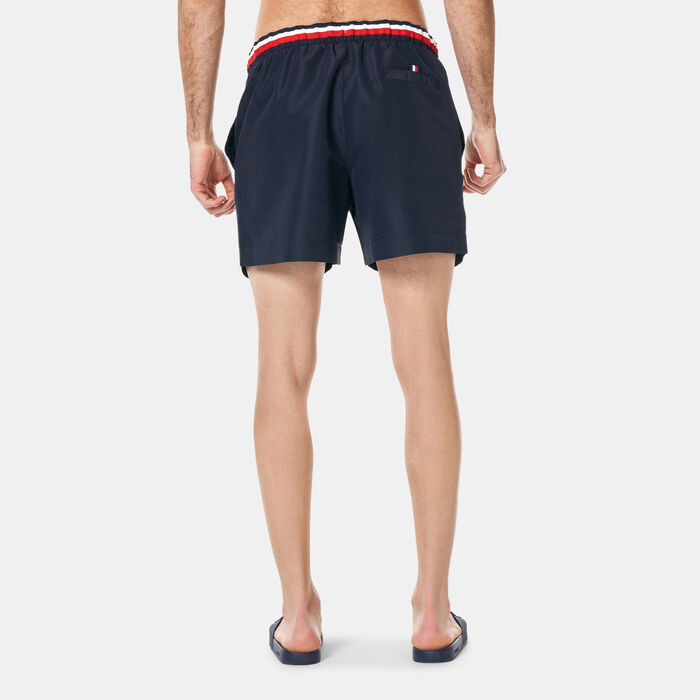 Tommy Hilfiger Men's Global Stripe Swimming Shorts Blue Tommy Hilfiger Men's Global Stripe Swimming Shorts Blue image number 1