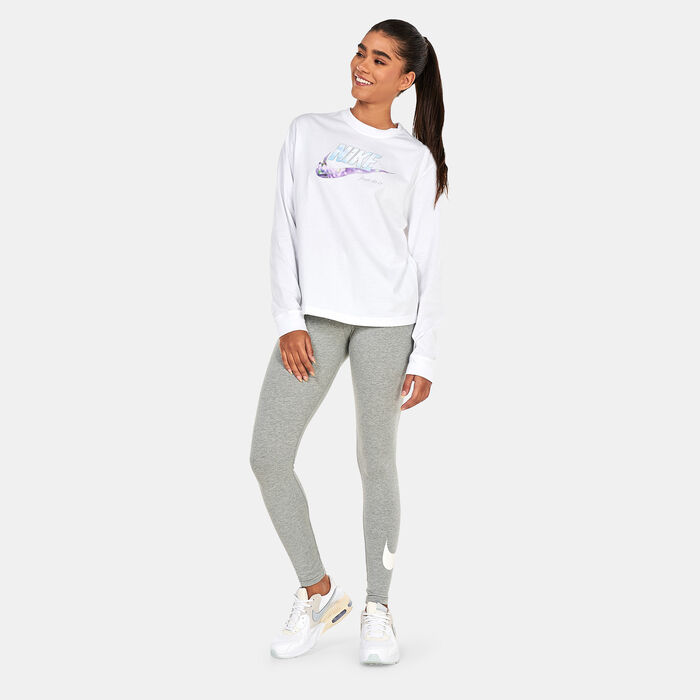 Nike Women's Sportswear Boxy T-Shirt White Nike Women's Sportswear Boxy T-Shirt White image number 2