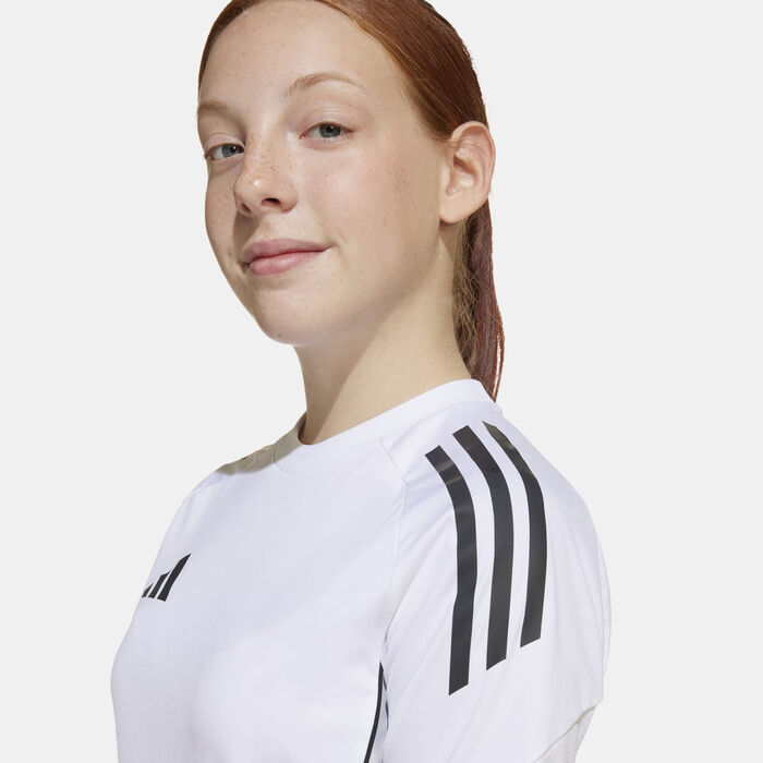 adidas Kids' Tiro 25 Competition Training Football Top White image number 3