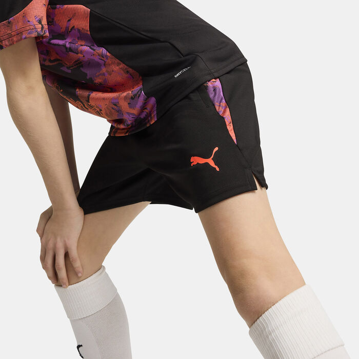 PUMA Kids' individualCUP Football Shorts Black image number 3