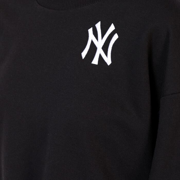 New Era Women's MLB New York Yankees Sweatshirt Black New Era Women's MLB New York Yankees Sweatshirt Black image number 3