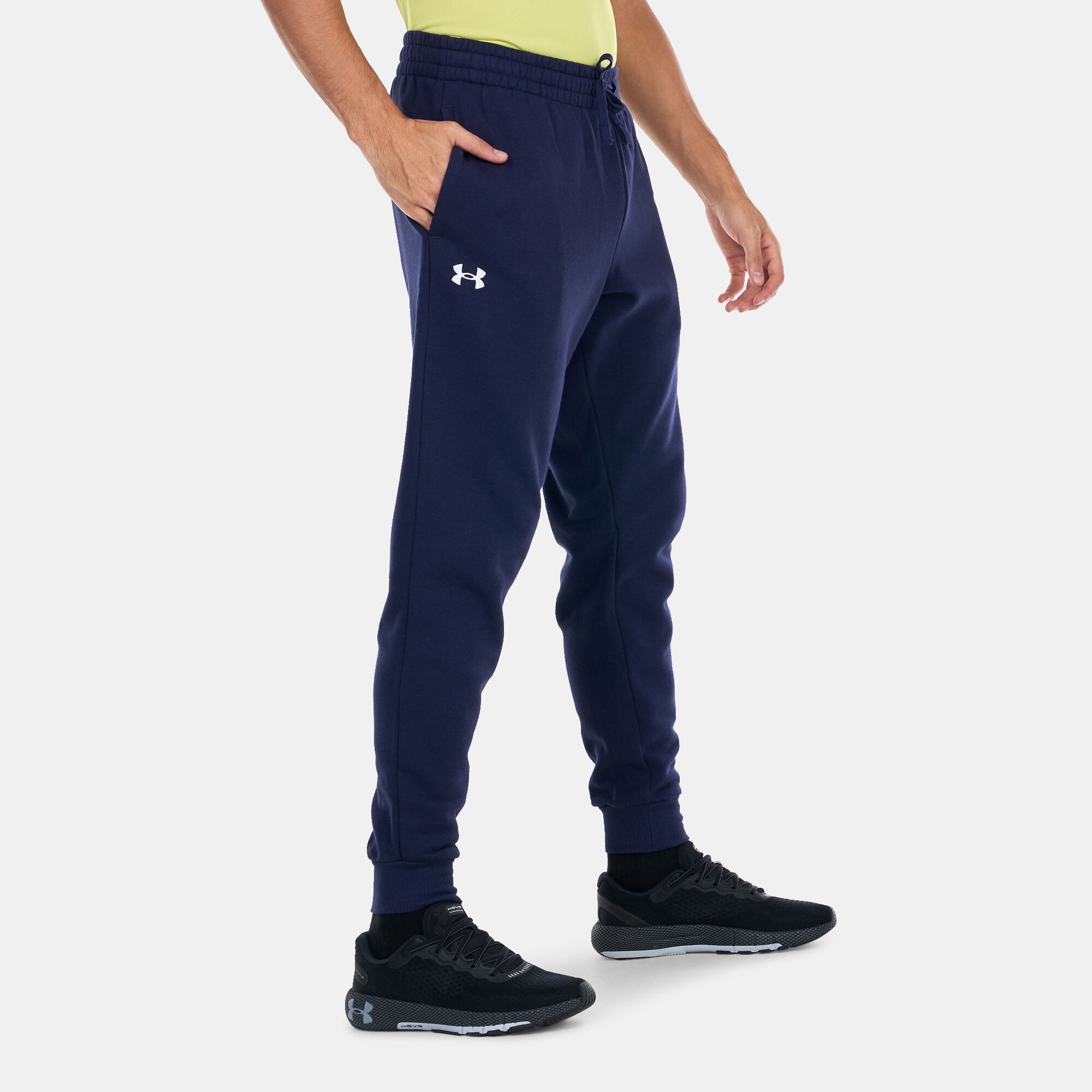 Buy Under Armour Men s Rival Fleece Sweatpants Blue in KSA SSS