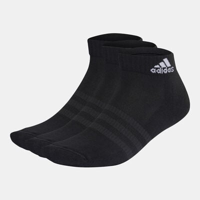 adidas Men's Cushioned Sportswear Ankle Socks (3 Pack) Multi-Color adidas Men's Cushioned Sportswear Ankle Socks (3 Pack) Multi-Color