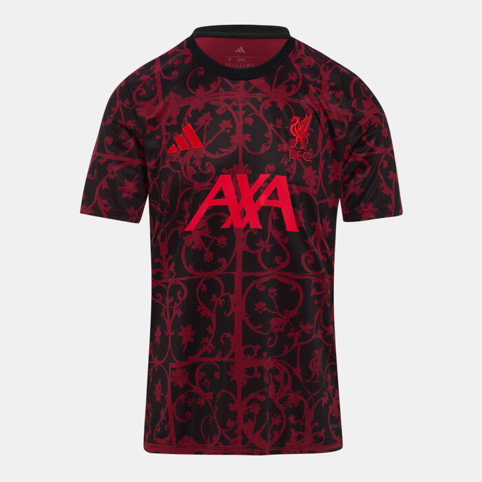 adidas Men's Liverpool FC 25/26 Pre-Match Football Top Black adidas Men's Liverpool FC 25/26 Pre-Match Football Top Black image number 0