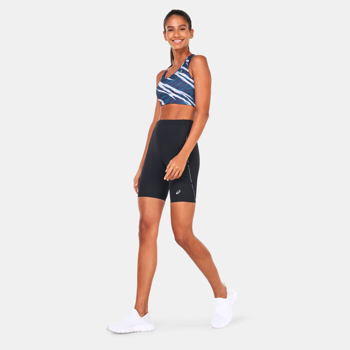 ASICS Women's Race Sprinter Short Leggings Black ASICS Women's Race Sprinter Short Leggings Black image number 2