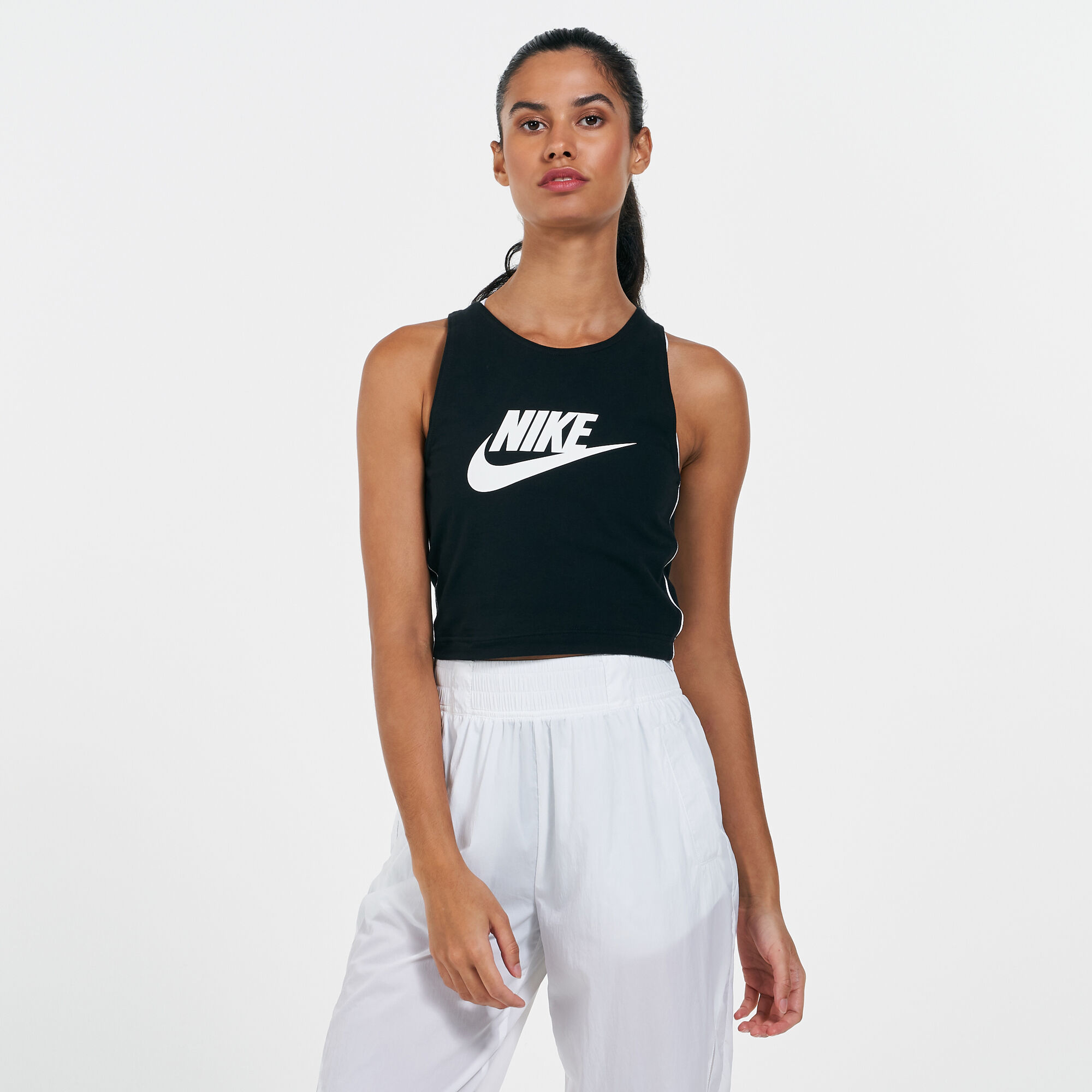 Buy Nike Women s Sportswear Heritage Tank Top Black in KSA SSS