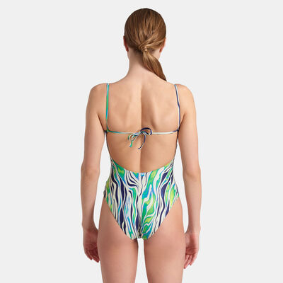 Arena Women's Printed One-Piece Swimsuit Multi-Color