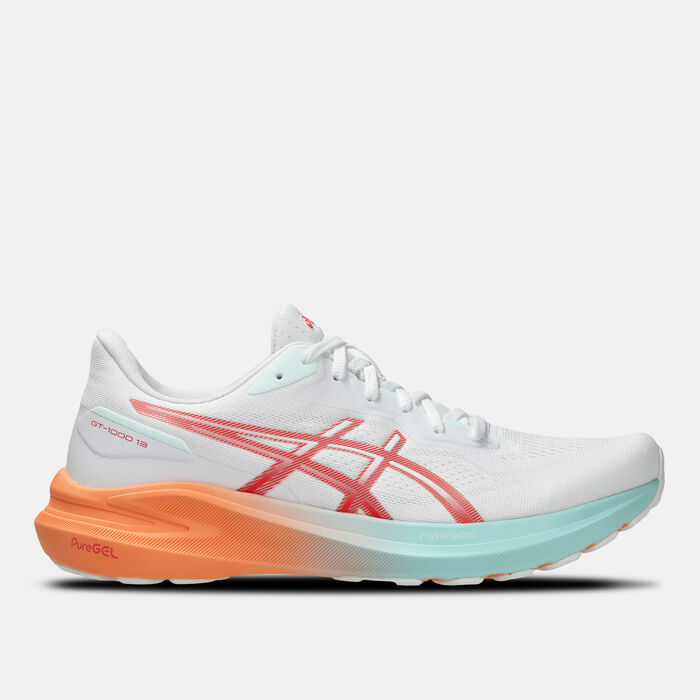 ASICS Men's GT-1000 13 Running Shoes White ASICS Men's GT-1000 13 Running Shoes White image number 0