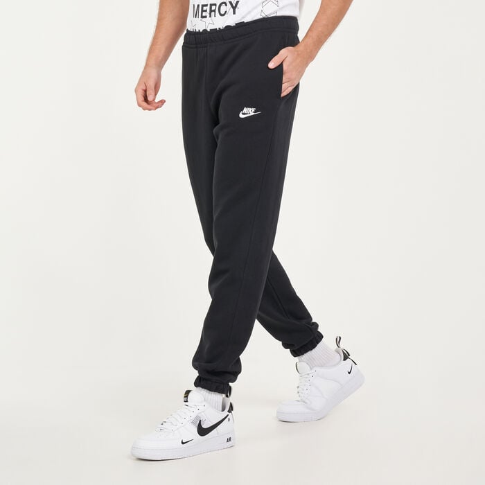 Nike Men's Sportswear Club Fleece Track Pants Black Nike Men's Sportswear Club Fleece Track Pants Black image number 0