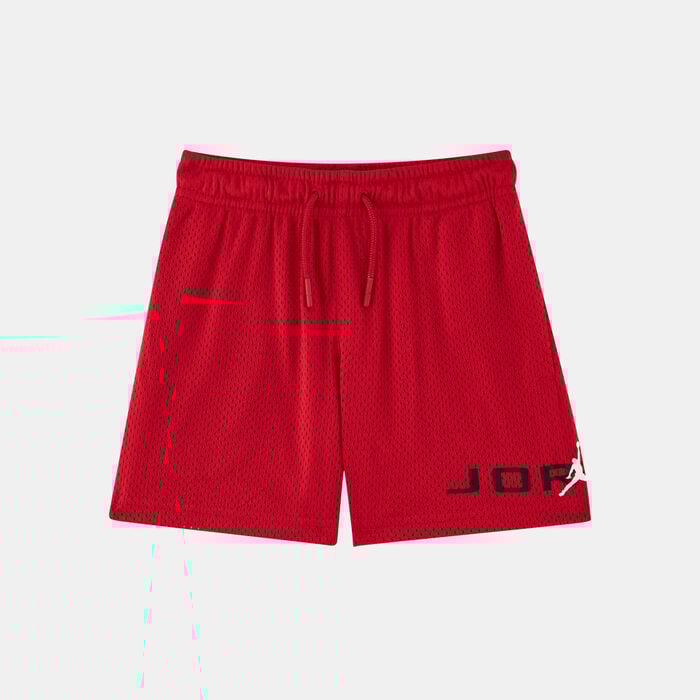 Nike Kids' MJ Baseline Mesh Shorts Red Nike Kids' MJ Baseline Mesh Shorts Red image number 0