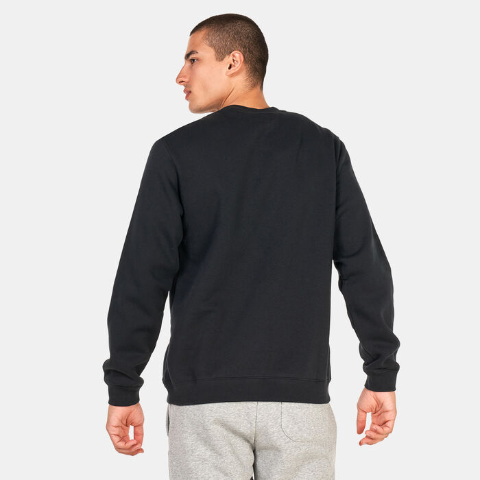 Converse All Star Single Screen Print Sweatshirt Black Converse All Star Single Screen Print Sweatshirt Black image number 1