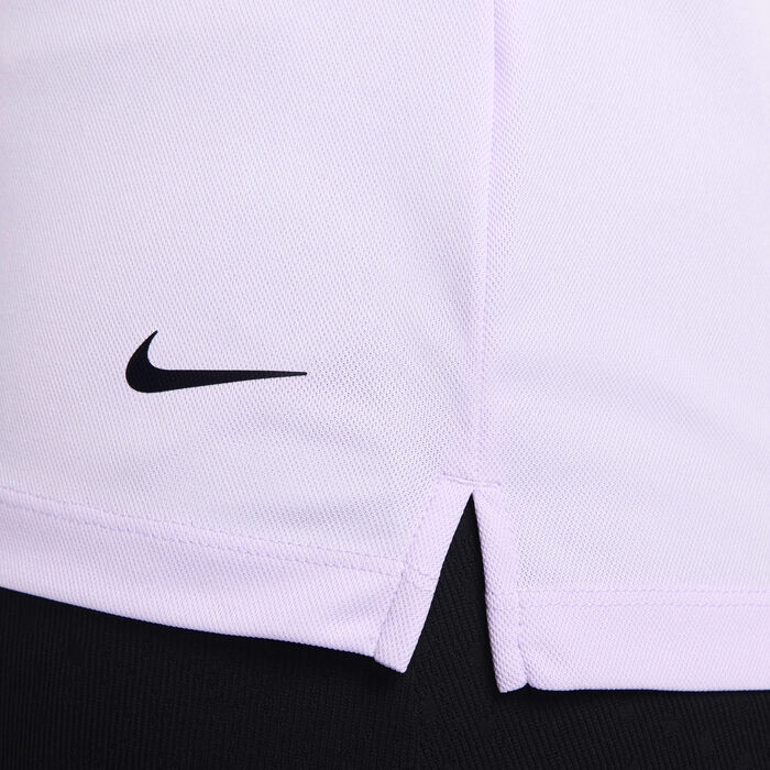 Nike Women's Dri-FIT Victory Golf Polo Shirt Purple Nike Women's Dri-FIT Victory Golf Polo Shirt Purple image number 3