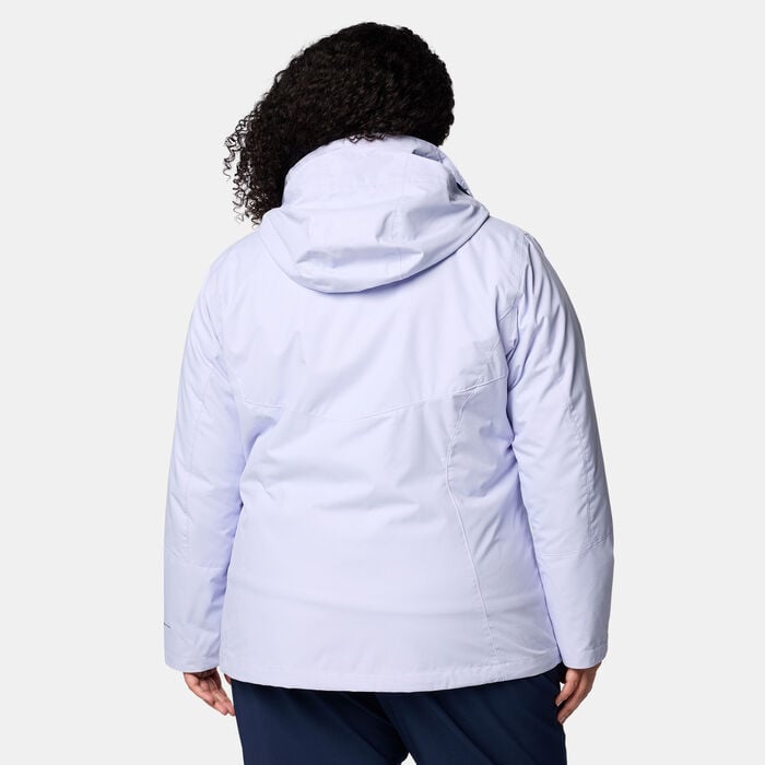 Columbia Women's Bugaboo II Fleece Interchange Hiking Jacket Blue Columbia Women's Bugaboo II Fleece Interchange Hiking Jacket Blue image number 1
