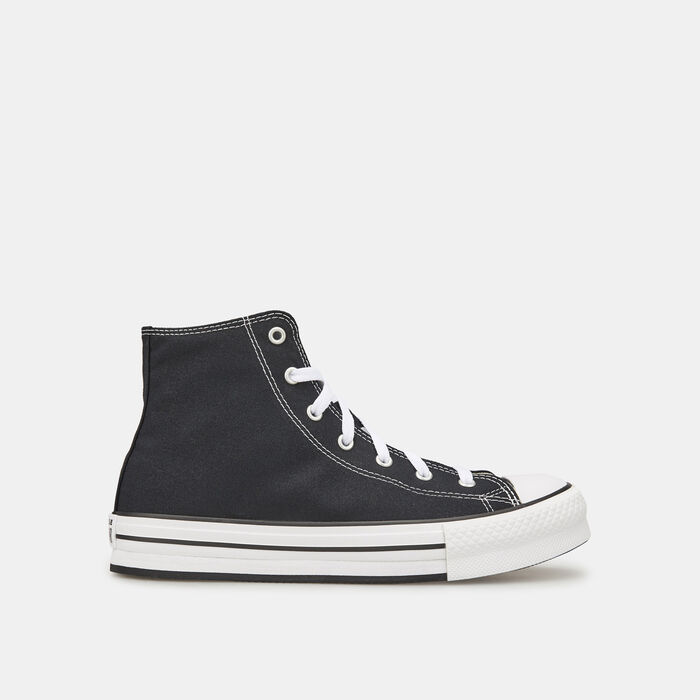 Converse Kids' All Star Lift High Platform Unisex Shoe Black Converse Kids' All Star Lift High Platform Unisex Shoe Black image number 0