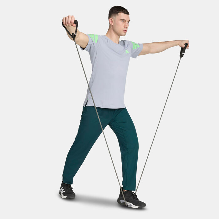 adidas Men's Train Essentials Training Pants Green adidas Men's Train Essentials Training Pants Green image number 2