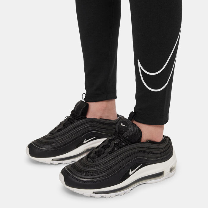 Nike Kids' Sportswear Classic Leggings Black Nike Kids' Sportswear Classic Leggings Black image number 2