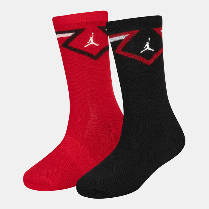 Nike Diamond High Crew Socks (2 Pairs) Red Nike Diamond High Crew Socks (2 Pairs) Red image number 0