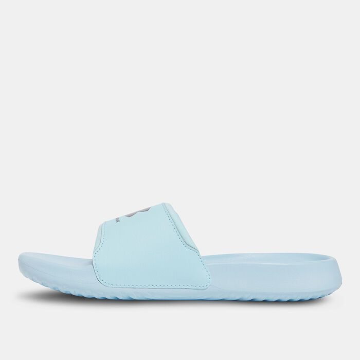 Under Armour Women's Ignite Select Slides Blue Under Armour Women's Ignite Select Slides Blue image number 2