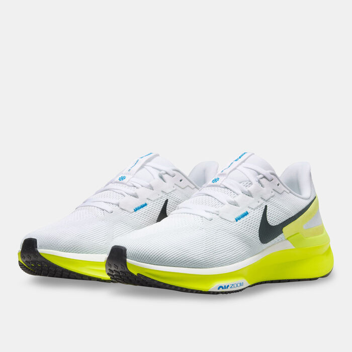 Nike Men's Structure 25 Road Running Shoes White Nike Men's Structure 25 Road Running Shoes White image number 1