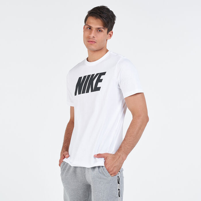 Nike Men's Sportswear Icon Block T-Shirt Black image number 0