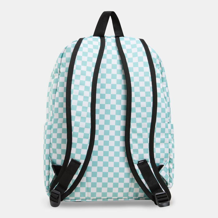 Vans Old Skool Check Backpack Grey Vans Old Skool Check Backpack Grey image number 1