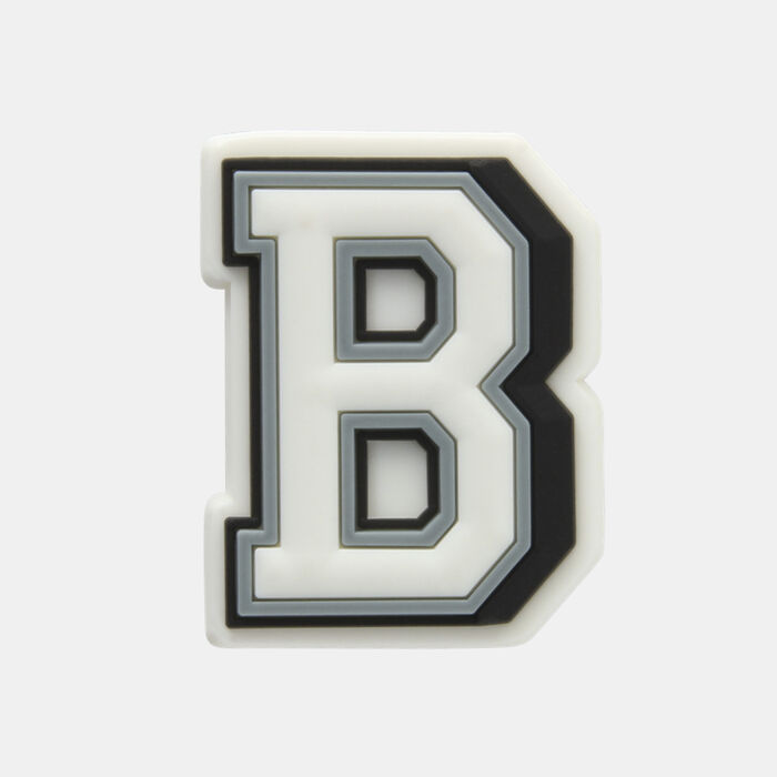 Crocs Letter B Shoe Charm Multi-Color Crocs Letter B Shoe Charm Multi-Color image number 0