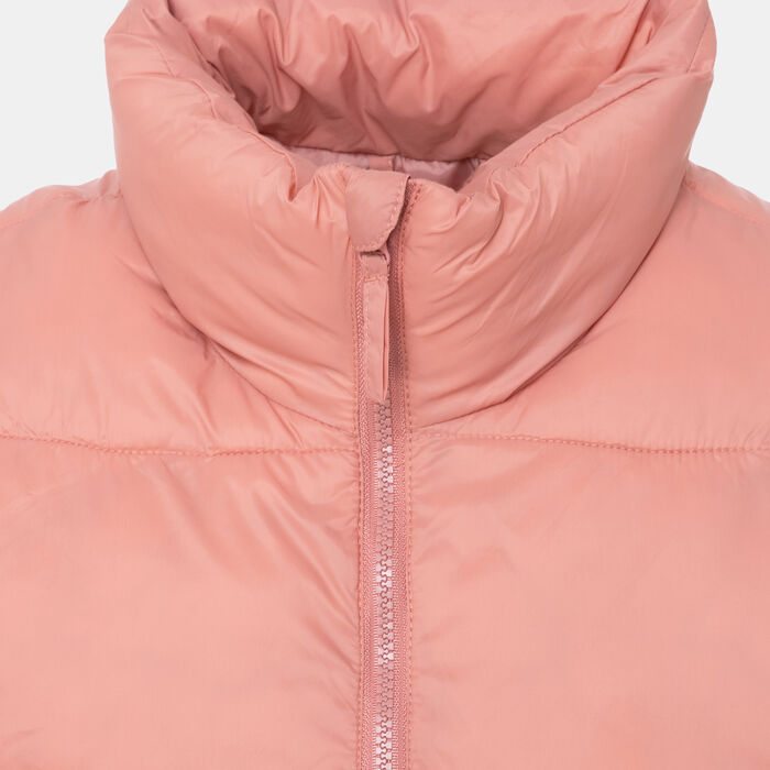 Sun and Sand Sports Women's Cropped Puffer Jacket Pink Sun and Sand Sports Women's Cropped Puffer Jacket Pink image number 2