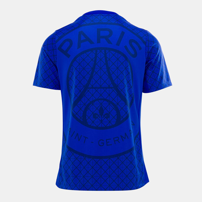 Nike Men's Paris Saint-Germain Academy Pro Home Pre-Match Football Top Blue Nike Men's Paris Saint-Germain Academy Pro Home Pre-Match Football Top Blue image number 1