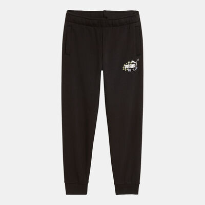 PUMA Kids' Essential+ Sweatpants Black PUMA Kids' Essential+ Sweatpants Black